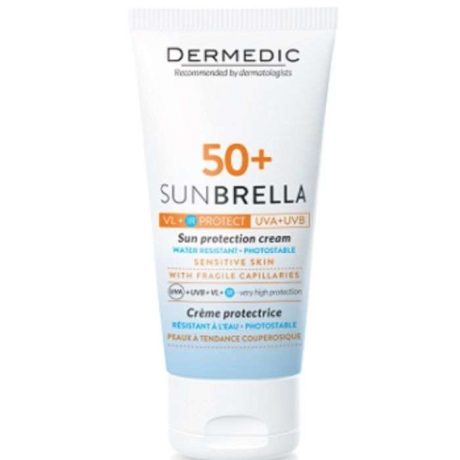 DERMEDIC SUNBRELLA 50+ PEAUX SENSIBLE 50 ML